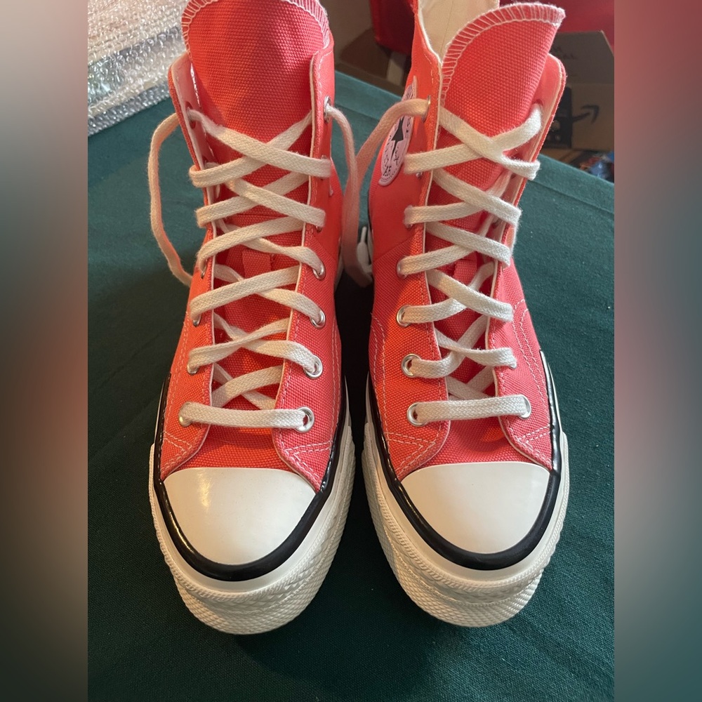 Converse Pink Hightop Chuck 70 Plus